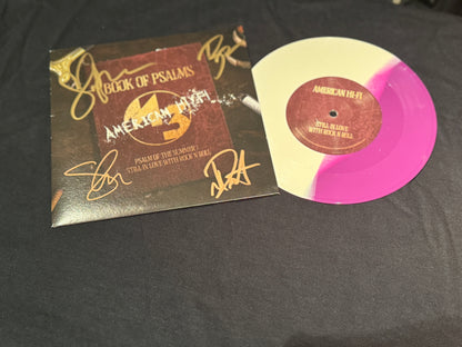 American Hi-Fi Signed 7" Vinyl