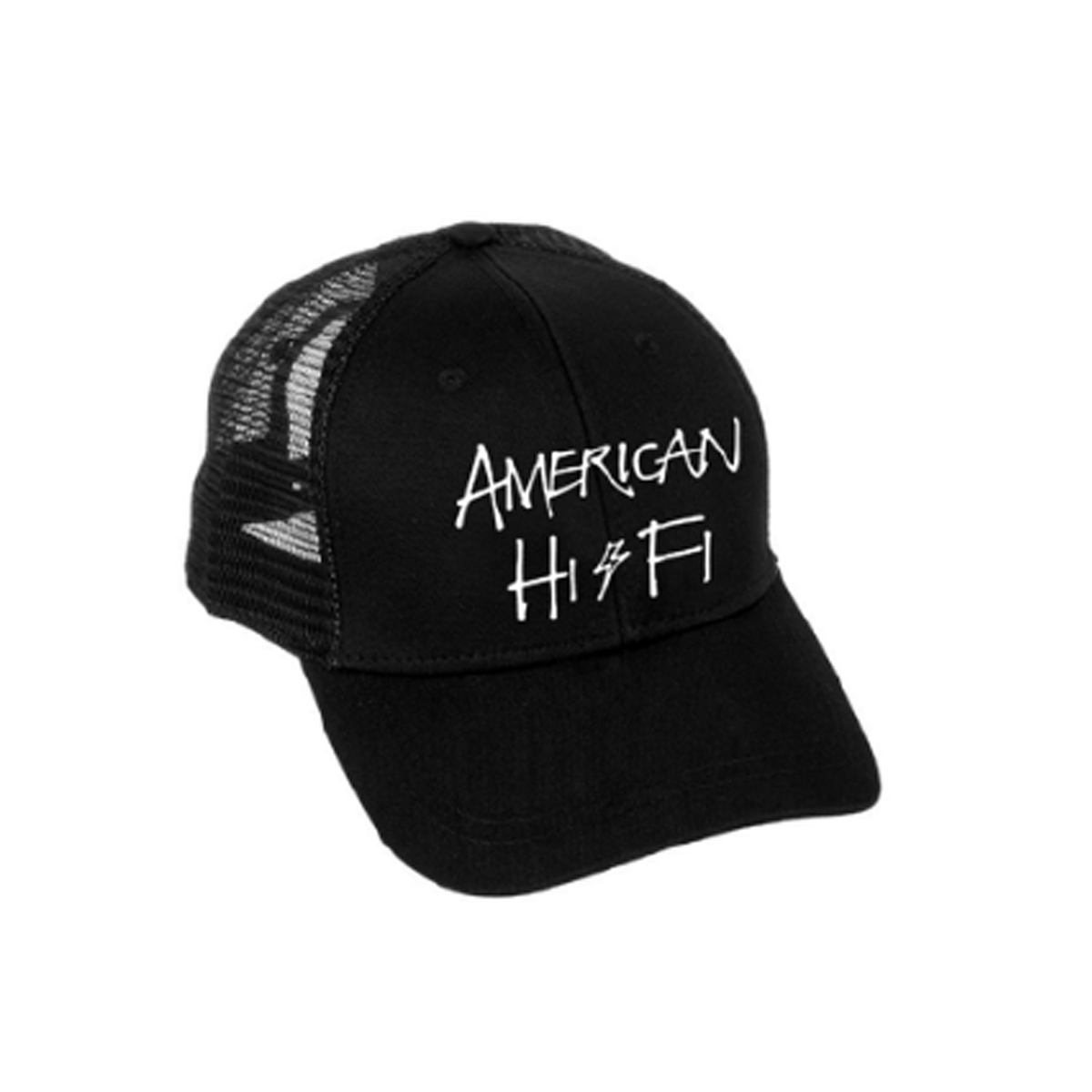 Black Trucker Cap